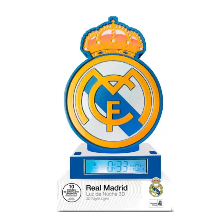 Real Madrid 3D Wecker Lampe Produktfoto