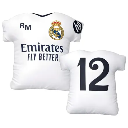 Real Madrid T-Shirt 3D Kissen 40cm Produktfoto