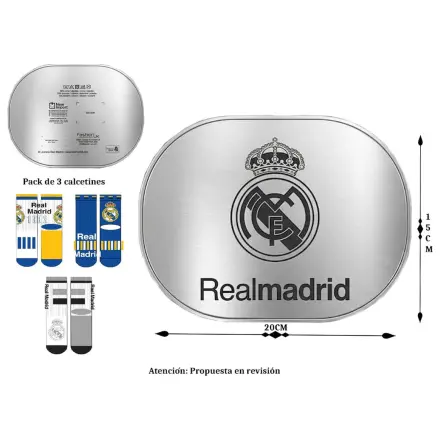 Real Madrid pack 3 Socken Produktfoto