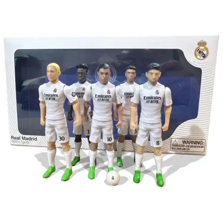 Real Madrid Satz von 5 Figuren 10cm Produktfoto