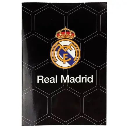 Real Madrid Black Lined Notizbuch B/5 40 Seiten Produktfoto