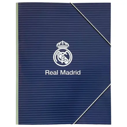 Real Madrid Blue DIN A4 elastische Mappe Produktfoto