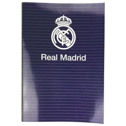 Real Madrid Blue B/5 liniertes Notizbuch, 40 Seiten Produktfoto