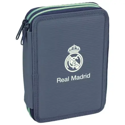 Real Madrid Blue Gefüllt 2-stöckiges Federmäppchen Produktfoto