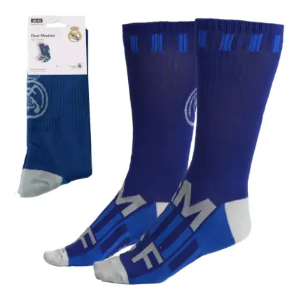 Real Madrid Blaue Socken 38-45 Produktfoto