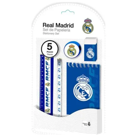 Real Madrid Emblem Schreibwaren-Set, 5-teilig Produktfoto