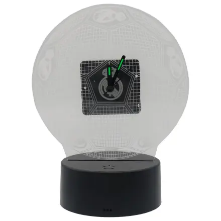 Real Madrid LED Methacrylat Uhr Produktfoto