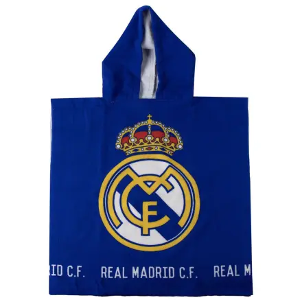 Real Madrid Mikrofaser Poncho Strandtuch Produktfoto