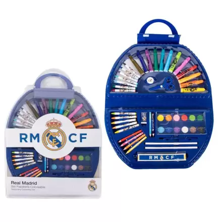 Real Madrid Malen Schreibwaren Set 50-teilig Produktfoto