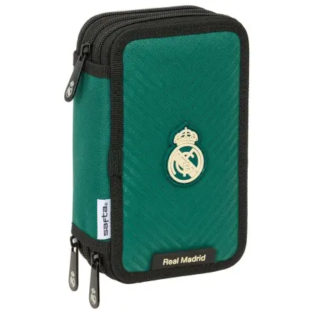 Real Madrid Dreifach-Federmäppchen 37-teilig Produktfoto