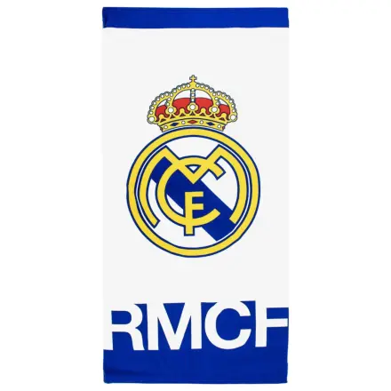 Real Madrid White Handtuch 70x140cm Produktfoto