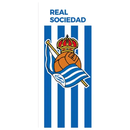 Real Sociedad F.C Baumwoll-Strandtuch Produktfoto