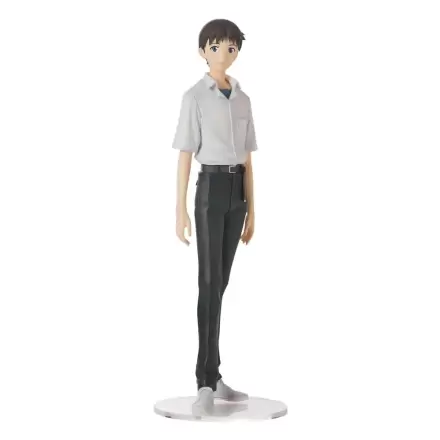 Rebuild of Evangelion hochwertige Premium PVC-Statue Shinji Ikari Uniform Version Evangelion: New Theatrical Edition 22 cm Produktfoto
