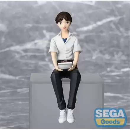 Rebuild of Evangelion PM Sitzende PVC-Statue Shinji Ikari Evangelion New Theatrical Edition 14 cm Produktfoto