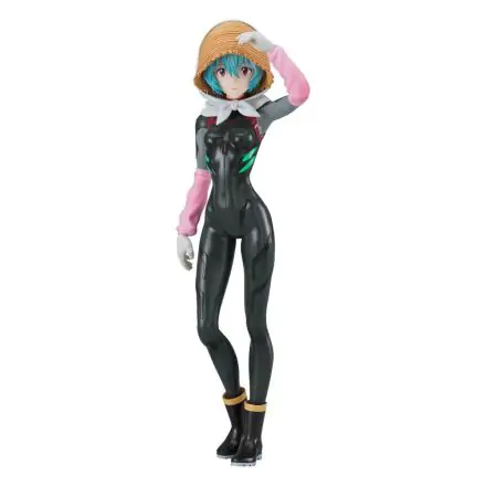 Rebuild of Evangelion Pop Up Parade PVC Statue Rei Ayanami Tentative Name Farming Ver. 17 cm Produktfoto