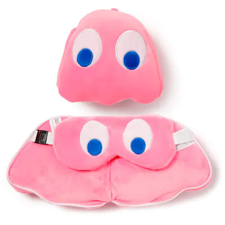 Relaxeazzz Pac-Man Reisekissen und Augenbinde Produktfoto