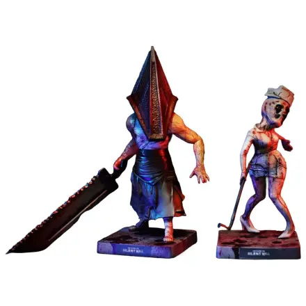 Return to Silent Hill (2026) DefoStyle Figuren 2er-Pack Pyramid Head 20 cm & Bubble Head Nurse 17 cm Produktfoto