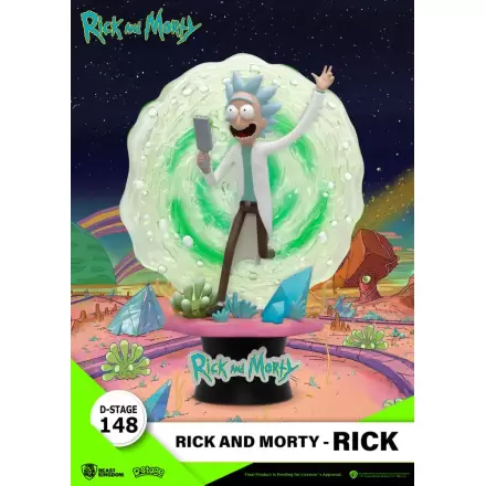 Rick & Morty D-Stage PVC Diorama Rick 14 cm termékfotója