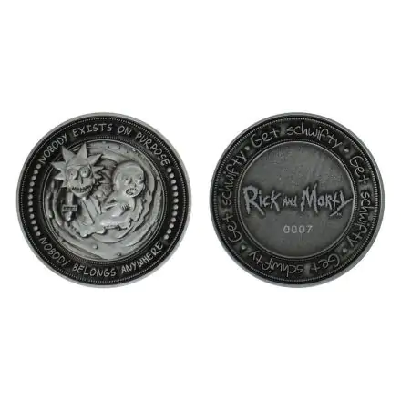 Rick & Morty Sammelmünze Limited Edition termékfotója