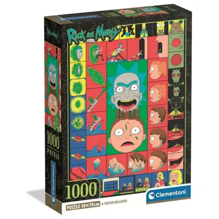 Rick and Morty 3 Puzzles 1000 Teile Produktfoto