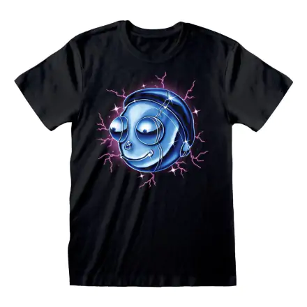Rick And Morty Chrome Effect T-shirt Produktfoto
