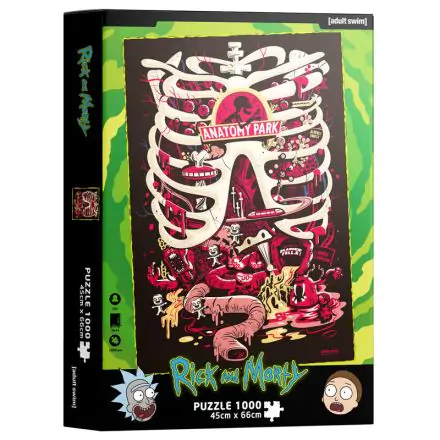 DC Comics Jigsaw Puzzle Anatomy Park (1000 Teile) Produktfoto