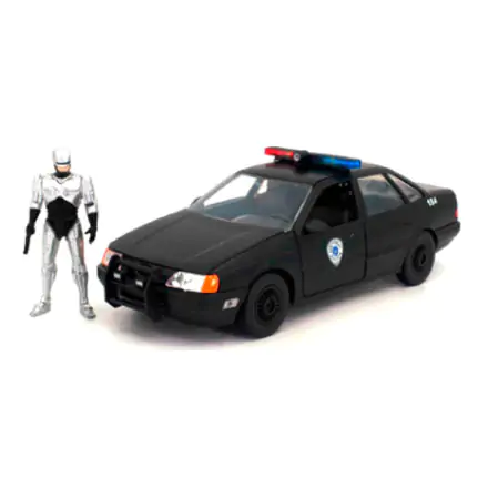 Robocop 1986 Ford Tarus Fharzeug + Figur 1:24 Produktfoto
