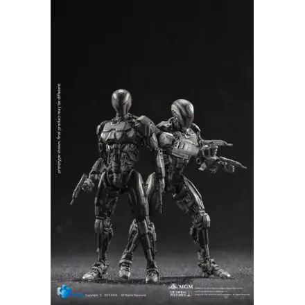 Robocop 2014 Actionfiguren 1/18 OmniCorp EM-208 Enforcement Droids 10 cm Produktfoto