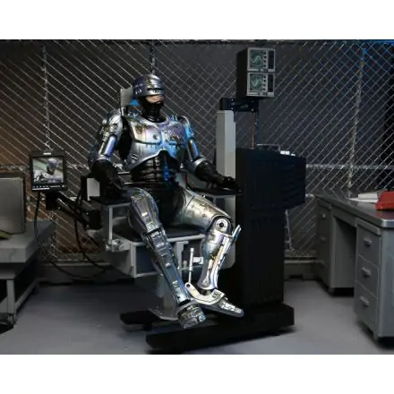 RoboCop Actionfigur Ultimate Battle Damaged RoboCop with Chair 18 cm termékfotója