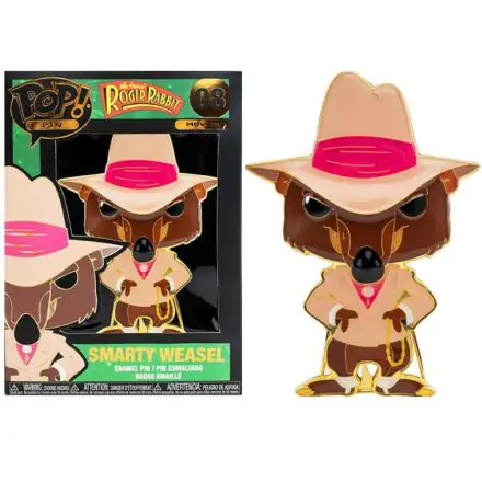 Roger Rabbit POP! Ansteck-Pin Smarty Weasel 10 cm Produktfoto