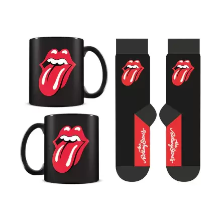 Rolling Stones Tasse und Socken Set termékfotója