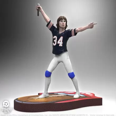 Rolling Stones Rock Iconz Statue Mick Jagger US Tour 1981 (Black Jersey) 22 cm Produktfoto