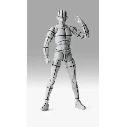 S.H.Figuarts Actionfigur Body-Kun Sports Edition Wire Frame (Gray Color Ver.) 15 cm Produktfoto