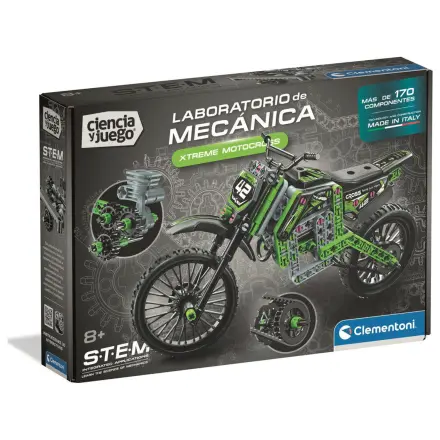 S.T.E.M Motocross Mechaniker Labor Spiel Produktfoto
