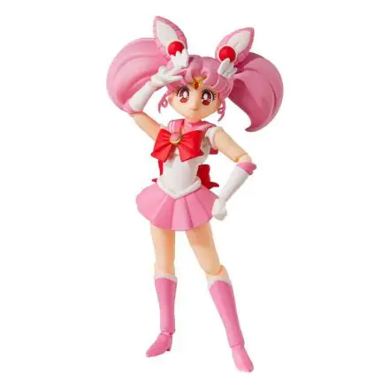 Sailor Moon S.H. Figuarts Actionfigur Sailor Chibi Moon Animation Color Edition 10 cm Produktfoto