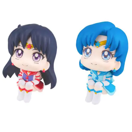 Sailor Moon Cosmos Look Up PVC Eternal Sailor Mercury & Eternal Sailor Mars Set 11 cm termékfotója