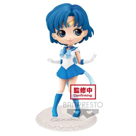 Sailor Moon Eternal The Movie Q Posket Mini Figur Sailor Mercury Ver. A 14 cm Produktfoto
