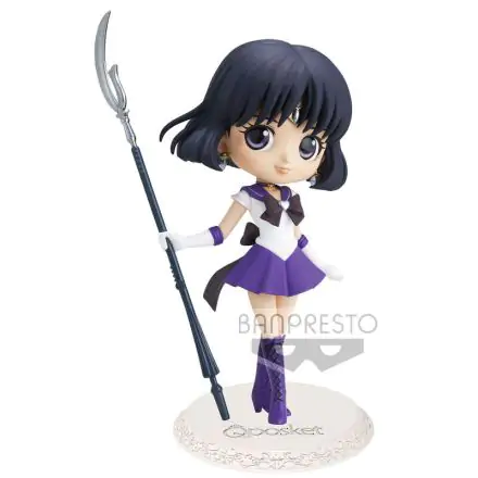 Sailor Moon Eternal The Movie Q Posket Mini Figur Super Sailor Saturn Ver. A 14 cm Produktfoto