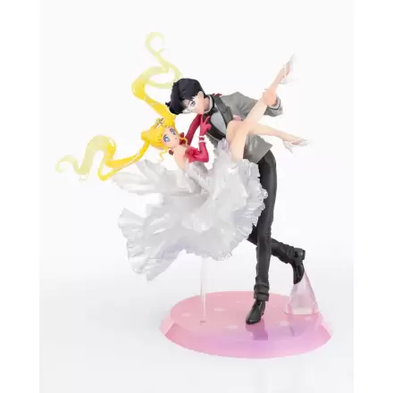 Sailor Moon FiguartsZERO Chouette PVC Statue Usagi & Tuxedo Mask Moonlight Glow Edition 24 cm Produktfoto