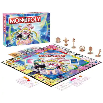 Sailor Moon Brettspiel Monopoly *Deutsche Version* termékfotója