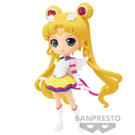 Sailor Moon Pretty Guardian Cosmos the Movie Eternal Sailor Moon Ver.B Q posket Figur 14cm Produktfoto