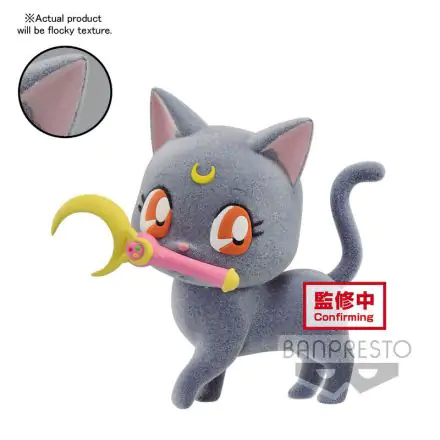 Sailor Moon Eternal Fluffy Puffy Mini Figur Luna Ver. A 7 cm Produktfoto