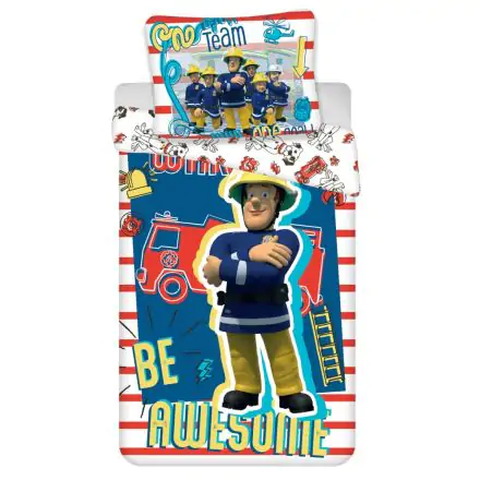 Fireman Sam Bettbezug 140x200cm, 70x90cm Produktfoto