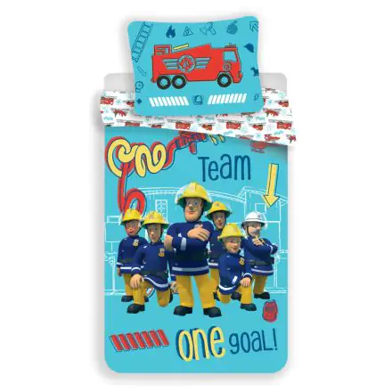 Fireman Sam Bettbezug Set 140x200cm, 70x90cm Produktfoto