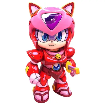 Samurai Pizza Cats Sofubi Addict Vinyl Figur Pururun (2nd Color Special Edition) 21 cm Produktfoto
