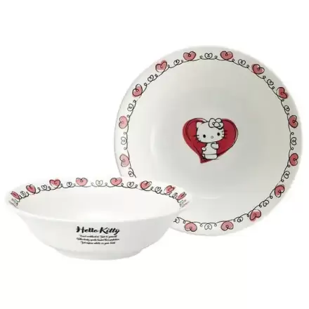Sanrio Bone China Schüssel Hello Kitty Produktfoto