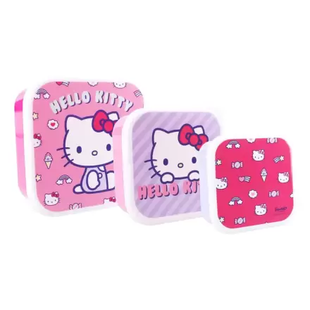 Sanrio Snackbox Set Hello Kitty Fresh Bites termékfotója