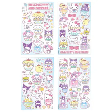 Sanrio Aufkleber Pack Hello Kitty & Friends 03 Cupcake Produktfoto