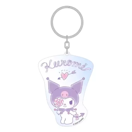 Sanrio Acryl-Schlüsselanhänger Kuromi 6 cm Produktfoto