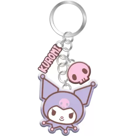Sanrio Metall Schlüsselanhänger Kuromi Produktfoto